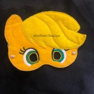Applejack from My Little Pony Character Inspired Felt Mask   APPLEMASK Handmade